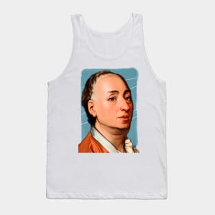 French Philosopher Denis Diderot illustration Tank Top